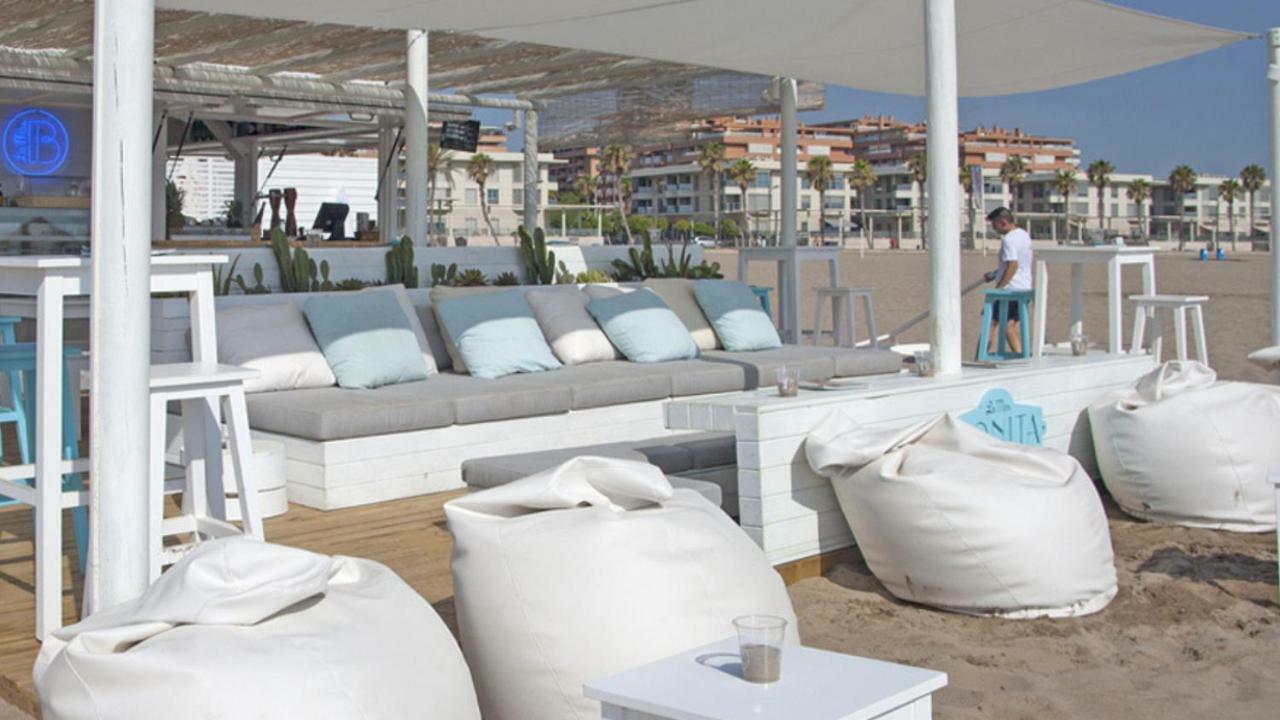 Cool Loft Malvarrosa Beach Valencia Kültér fotó
